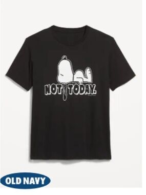 Old Navy Peanuts Snoopy Graphic T-Shirt